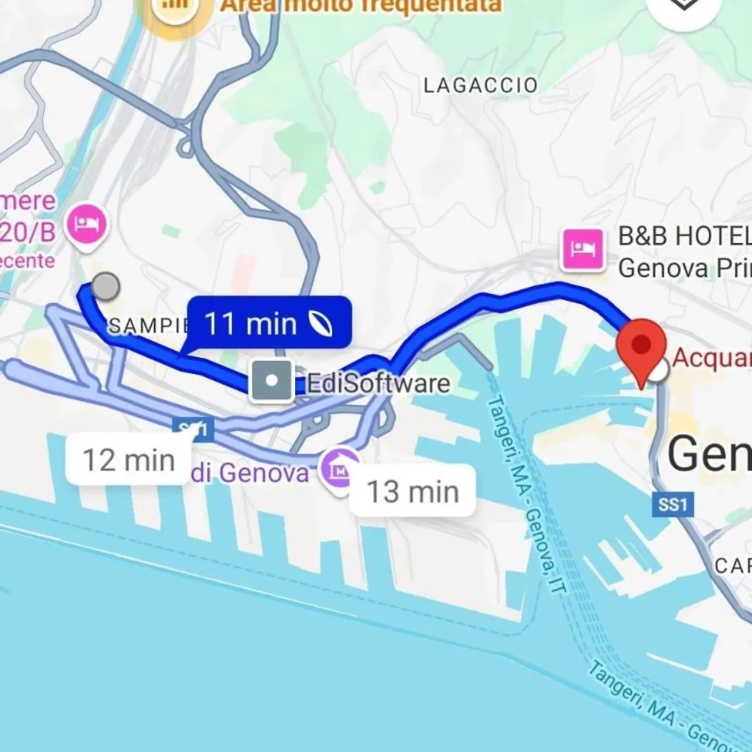 Rolando 20B Hotel Genova Gæstehus